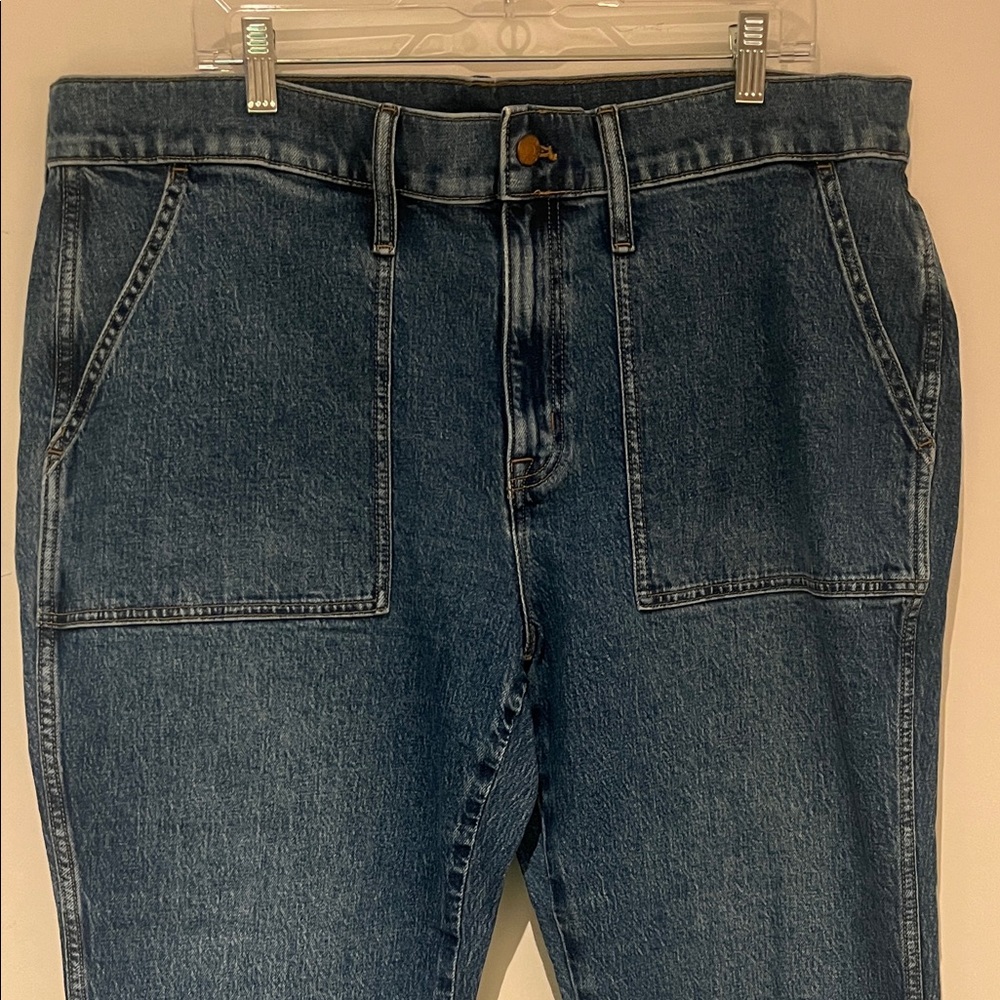J. Crew Straight Leg  Jeans big pockets